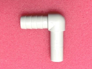 Fitting Bundy Male 3/8" to 3/8" Barb Hose ID 90 Elbow - Picture 1 of 2