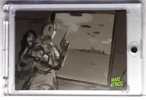2015 Mars Attack's Occupation Concept Card 45 UPRISING BEGINS - Picture 1 of 2