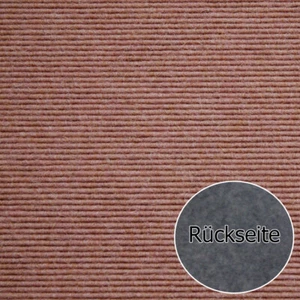 Teppichfliese Tretford Interland 588 Rosa 50x50 cm Ziegenhaar Wolle - Bild 1 von 2