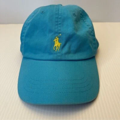 Polo Ralph Lauren Twill Signature Ball Cap - Turquoise - Image 1 of 4