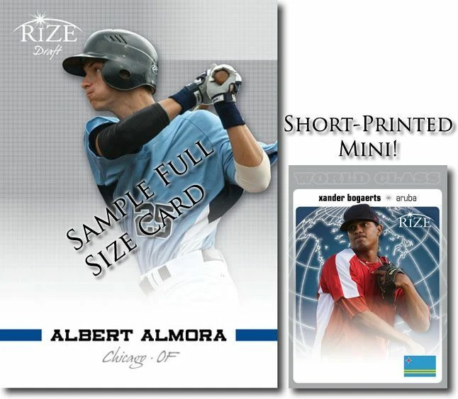 XANDER BOGAERTS 2012 Rize Draft Rookie MINI CLASE MUNDIAL RC #/500 Foto 1 de 1