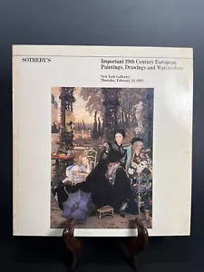 Sotheby's Important 19th Century European paintings...February 24, 1983 catalog - Imagen 1 de 3