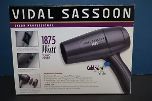 Vidal Sassoon Hair Dryer *Cold Shot* VS755 * 1875w Compact Size *Sealed BNIB - Picture 1 of 6