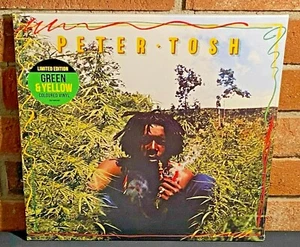 PETER TOSH - Legalize It, Limited Import 2LP GREEN+YELLOW COLORED VINYL New! - Imagen 1 de 8