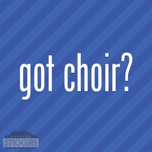 Hast du Chor? Vinyl Aufkleber Sticker - Bild 1 von 2