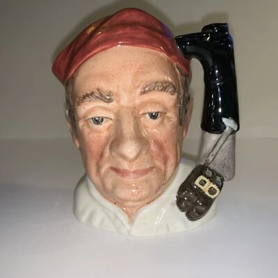 Royal Doulton Character Toby Jug From Williamsburg “Bootmaker” D6579 1962  - Image 1 of 4