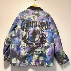 Dri Duck Grateful Dead Tie Dye Jacket XL Limited Edition Dead of Winter Unisex - Picture 1 of 21