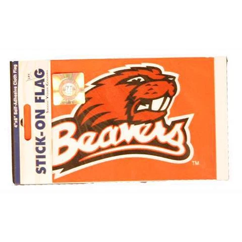 Oregon State Beavers Stick-on Cloth Flag Decal Cover