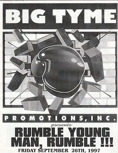 BIG TYME PROMOTIONS BOXING PROGRAM-BLUE HORIZON PHILADELPHIA-SEPTEMBER 26, 1997 - Bild 1 von 7