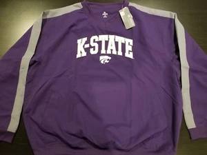Kansas State Wildcats Pull Over Golfjacke Windbreaker - *brandneu* Herren XL - Bild 1 von 2
