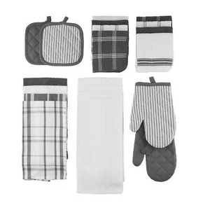 Mainstays, 20 Piece Set, Terry & Flat Kitchen Towel, Dish Cloth, Flour Sack - Picture 1 of 8