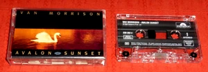 VAN MORRISON - UK CASSETTE TAPE ALBUM - AVALON SUNSET - Imagen 1 de 5