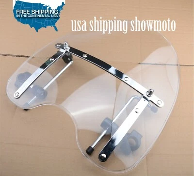 Parabrisas transparente para Kawasaki Vulcan VN1500 VN800A VN900C Foto 1 de 3