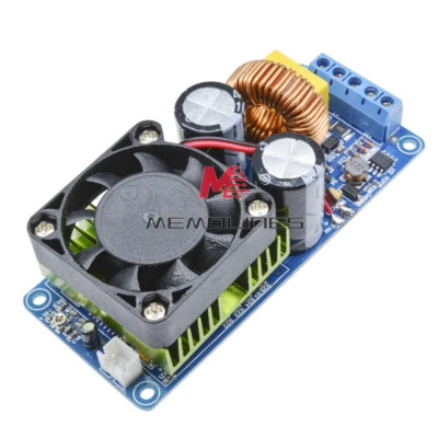 IRS2092S 500W Mono Channel Digital Amplifier Class D HIFI Power Amp Board w/ FAN - Image 1 of 4