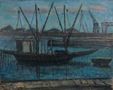 Edouard Righetti - Gemälde Originell - Öl - Alicante