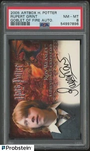 Rupert Grint Signed 2005 Artbox Harry Potter Goblet of Fire AUTOGRAPH AUTO PSA 8 - Picture 1 of 4