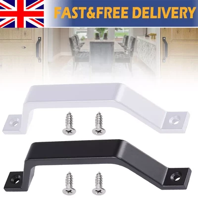 Heavy Duty Barn Door Pull Handle Gate Shed Garage Industrial Rustic Style - Image 1 of 4