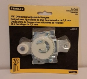 Stanley Appendi Quadrante Offset 1/8"" Regolabili Placcati Zinco 40-3192 CD40-3192 - Foto 1 di 2