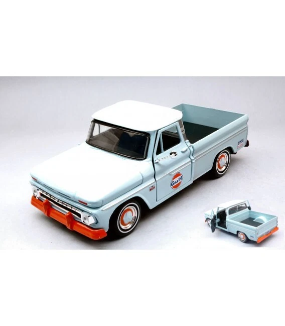 MotorMax CHEVROLET C10 FLEETSIDE PICK UP 1966 GULF 1 24 - MTM79648