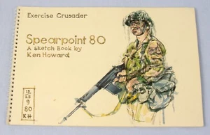 KEN HOWARD rare TANKS and soldiers Spearpoint 80 COLD WAR military exercises - Picture 1 of 23