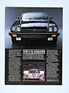 1988 Jaguar XJ6 V 12 Vintage Evolution Of The Species Original Print Ad - Picture 1 of 8