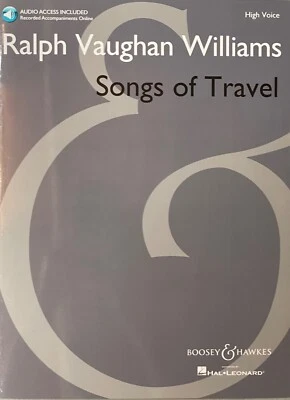 Songs of Travel High Voice New Edition Book with Online Audio NEW 048023158 - Image 1 of 4