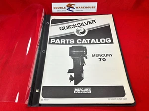 June 1983 Quicksilver Parts Catalog Mercury 70 90-90647 - Bild 1 von 5