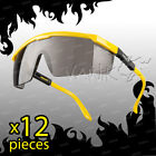 VAWiK Protective Safety Spectacles smoke lens yellow & black frame 12 PAIRS θ