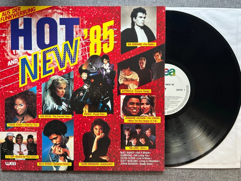 Various ‎– Hot And New '85 / Vinyl Sampler - Bild 1 von 1
