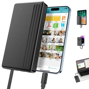 2TB External Hard Drive for iPhone & iPad,MacBook,Windows Computer,USB C Andr... - Picture 1 of 7