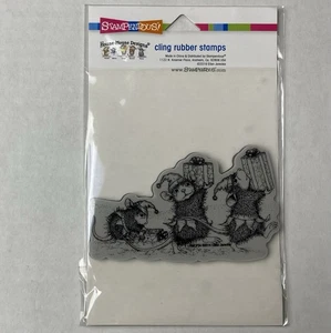 Stampendous House Mouse Diseños Sello Adherente HMCP54 Elfo Regalos Navidad Nuevo - Imagen 1 de 2