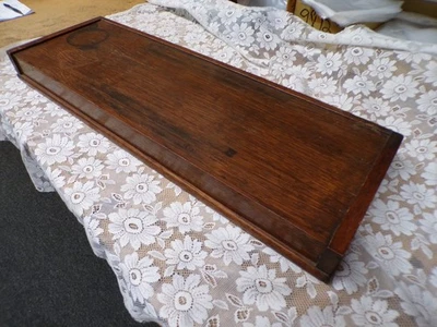 Antique Oak Barrister Bookcase top Mission style parts Globe Wernicke Macey  #8 - Image 1 of 4