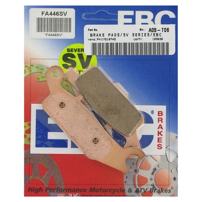 Pastillas de freno de servicio severo serie EBC SV para Yamaha YFM550 Grizzly FI 2009-2013 4x4 Foto 1 de 2