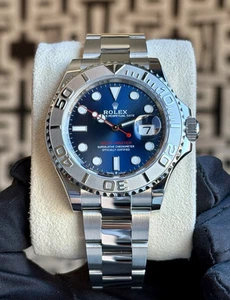 Rolex Yacht-Master 40 “Captain America” COMPLETE SET 126622 - Picture 1 of 10