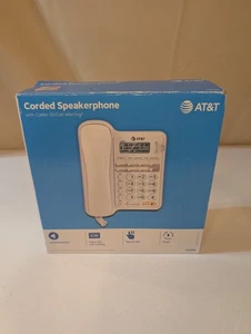 AT&T CL2909 Corded Speakerphone w/ Caller ID & Waiting – New Open Box - Picture 1 of 5