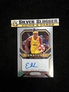 2021 Erica Wheeler Panini Prizm WNBA Signatures Auto #SG-EWL LA Sparks - Picture 1 of 2
