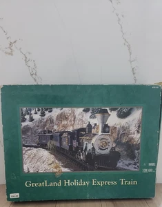 GreatLand Holiday Express Zugset Weihnachtslok funktioniert getestet komplett - Bild 1 von 4