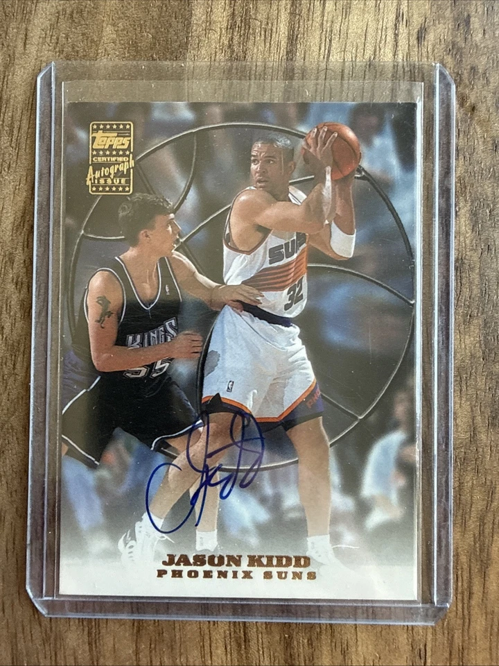Topps Jason Kidd 1999-2000 certificado automático #JK Foto 1 de 2