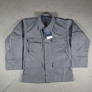 Propper Tactical Jacket Mens S Gray Combat Coat Chore Pockets Ripstop Boxy NWT - Picture 1 of 18