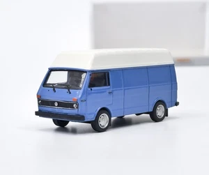 VW LT Hochraum-Kasten (1975) blau/weiß Brekina 1:87 - Bild 1 von 9