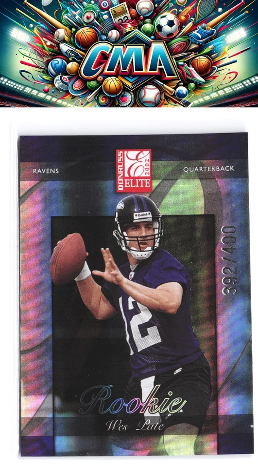 2002 Donruss Elite #112 Wes Pate #/400 - Image 1 of 2