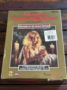 Advanced Dungeons And Dragons Savage Frontier IBM/PC 3 1/2” SEALED ORIGINAL - Picture 1 of 10