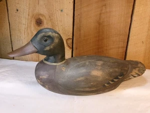 Vintage Wooden Duck Decoy - Picture 1 of 6