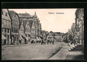 Ansichtskarte Uelzen, Partie in der Veerßerstrasse - Picture 1 of 2