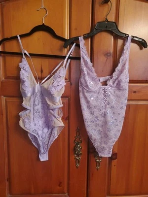 Vintage 2 Small Lingerie 1- Victoria Secret 1- No Tag Purple - Image 1 of 4