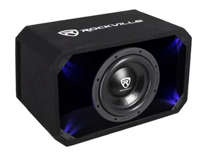 Rockville SV10K6D2 10" 2000w Car Audio Subwoofer Plexi Sub Enclosure Box 2-Ohm - Picture 1 of 9
