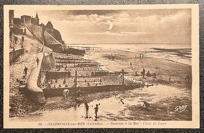 Carte postale Villerville sur Mer Années 1939 - Photo 1/2