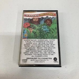 Beach Boys Endless Summer Cassette Tape 1974 Capitol 4XWW11307 Brian Wilson Love - Picture 1 of 5