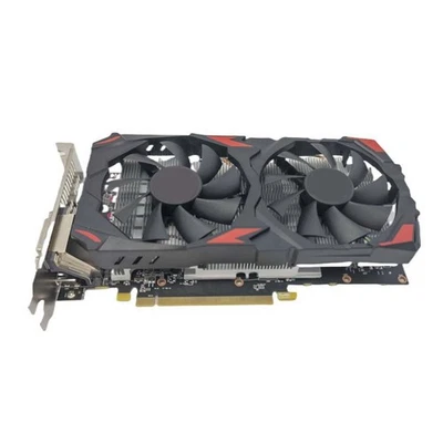 RX580 8GB 2048SP RX580 Desktop Game Video Car DDR5 256Bit Game   Cards M4P51393 - Image 1 of 4