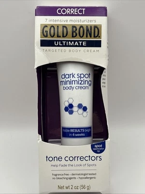 Crema corporal minimizadora Gold Bond Ultimate Dark Spot, 2 oz. Correctores de tono, nuevos Foto 1 de 4